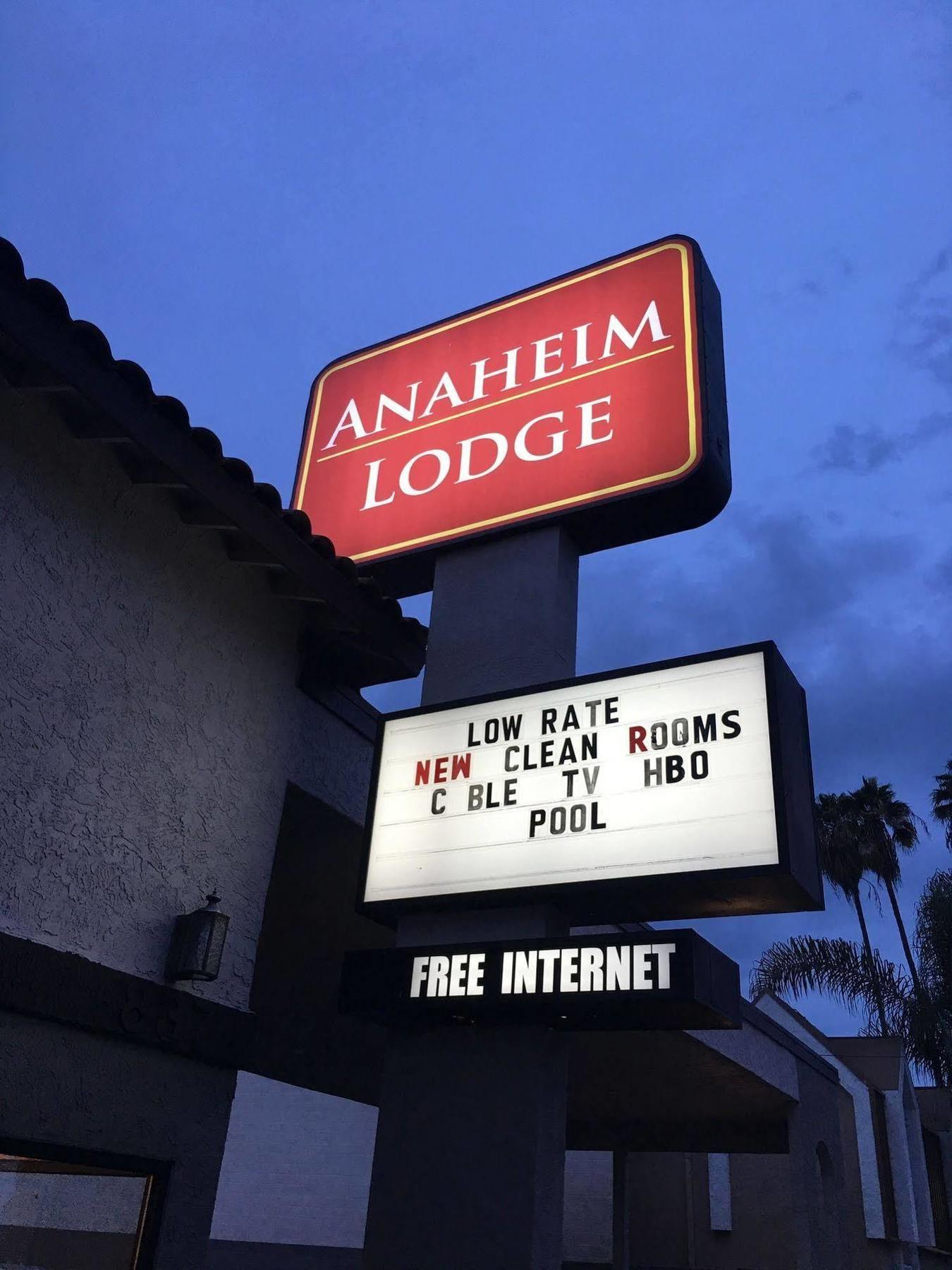 Anaheim Lodge Dış mekan fotoğraf